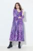 Picture of Haljina midi 3/4 rukava - multi pink