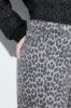 Picture of Traperice s leopard uzorkom - Pastelno siva