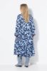 Picture of Haljina A kroja dugih rukava - plava svijetla