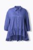 Picture of Bluza 3/4 rukav na volane - multi pink