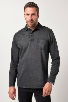 Picture of Majica Polo dugih rukava - Crna JP