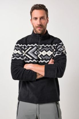 Picture of Majica dugih rukava od flisa - Crna JP