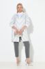 Picture of Kardigan otvorenog oblika s prugama - navy plava
