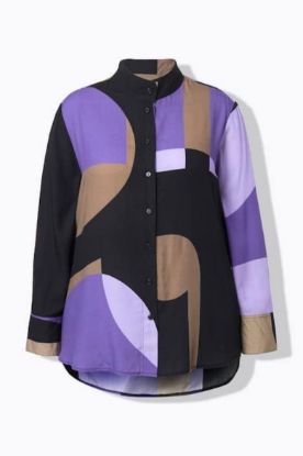 Picture of Bluza dugih rukava A kroja - multi pink