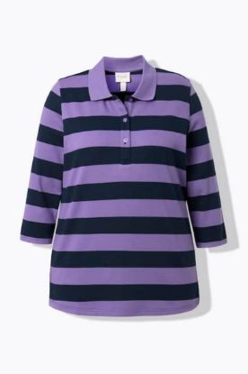 Picture of Majica Polo 3/4 rukava - lila tamna