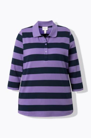 Picture of Majica Polo 3/4 rukava - lila tamna