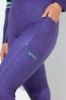 Picture of Tajice sportske visokog struka - violet tamna