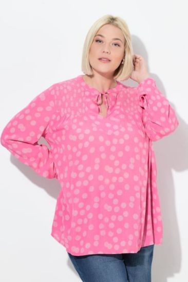 Picture of Tunika dugih rukava A kroja - plavo zelene
