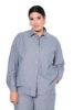 Picture of Košulja dugih rukava šireg kroja na pruge - Marine JP