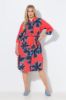 Picture of Haljina midi 3/4 rukava - neon crvena