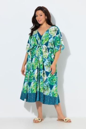 Picture of Kaftan s motivom palme - Plava mornarska