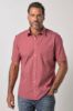Picture of Košulja kratkih rukava karirana lanena - Tamna smeđa JP