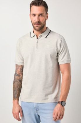 Picture of Majica polo kratkih rukava s patentom - Tamni kit JP