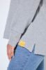 Picture of Majica dugih rukava s kapuljačom - sive mješane