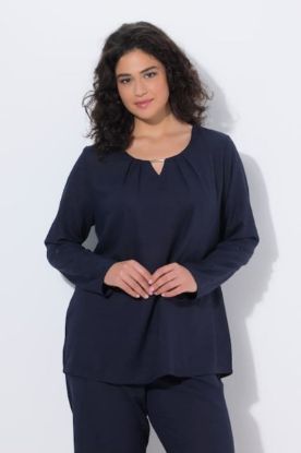 Picture of Bluza 3/4 rukava - Srednje plava