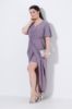 Picture of Haljina svečana maxi kratkih rukava omotanog izgleda - Svijetlo ružičasta