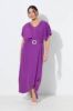 Picture of Haljina svečana maxi kratkih rukava V izreza - multi pink