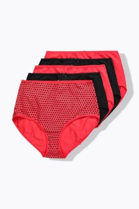 Picture of Gaćice 5 u paketu - neon crvena