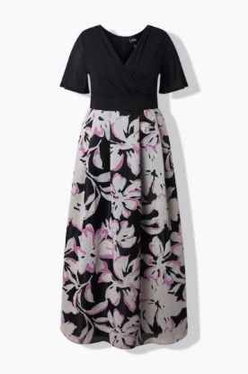 Picture of Haljina elegantna maxi kratkih rukava