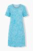 Picture of Haljina kratkih rukava A kroja - Plava azurno