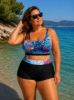 Picture of Kupaći kostim bikini mekanih košarica - blistavo plava