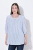 Picture of Bluza 3/4 rukava lanena - Plava nebo