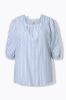 Picture of Bluza 3/4 rukava lanena - Plava nebo