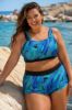 Picture of Kupaći kostim tankini mekanih košarica - zelena kaki