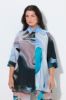 Picture of Bluza rukavi 3/4 s kragnom - Plava tamna