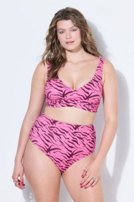 Picture of Kupaći kostim bikini mekanih košarica - light pink