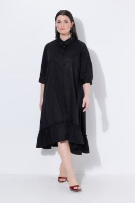 Picture of Haljina maxi 3/4 rukava - plava zelena
