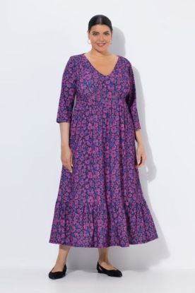 Picture of Haljina maxi 3/4 rukava - neon kuksia