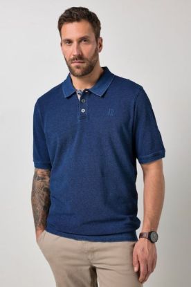 Picture of Majica polo kratkih rukava - Plava traper