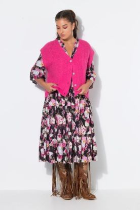 Picture of Prsluk pleteni - lila multi