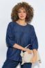 Picture of Bluza 3/4 rukava - traper tamno plava