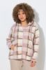 Picture of Jakna plišana s kapuljačom - pink multi