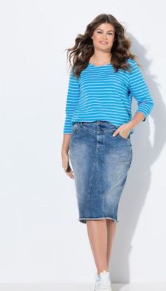 Picture of Suknja traper - Plava traper