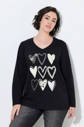 Picture of Majica dugih rukava s motivom srca