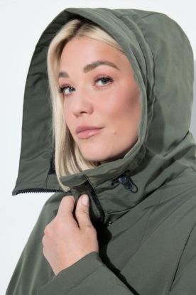 Picture of Jakna funkcionalna s kapuljačom - Zeleno siva