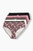 Picture of Gaćice midi 5 u paketu s čipkastim rubovima