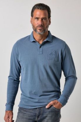 Picture of Majica polo dugih rukava - Plava traper JP