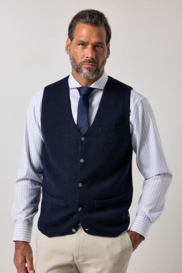 Picture of Prsluk s gumbima - Navy plava JP