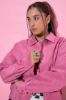Picture of Jakna šireg kroja - pink tamna